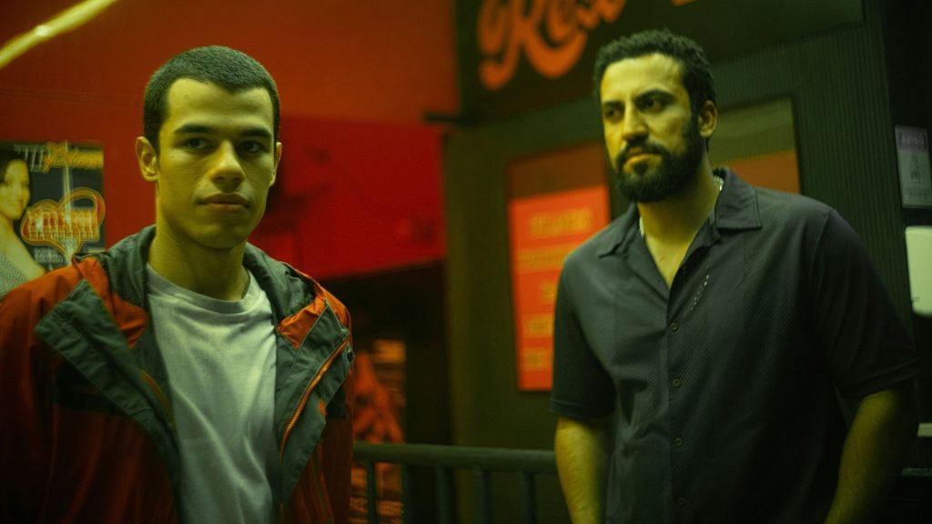 João Pedro Mariano (left) and Ricardo Teodoro (right) in Marcelo Caetano's 'Baby'.