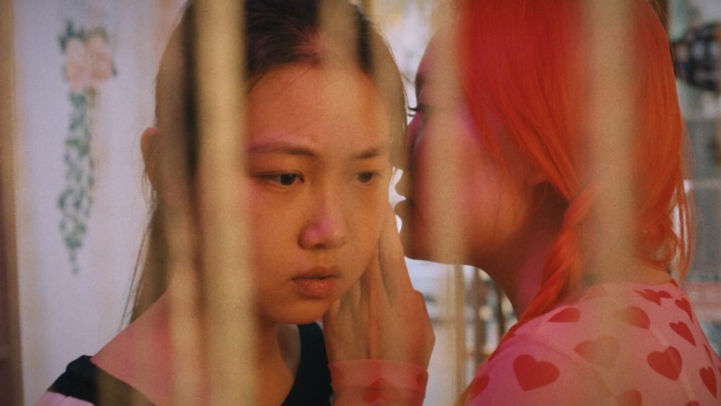 Chen Xuanyu (left) and Lilly Hu (right) in Hu's '1 Girl Infinite'.