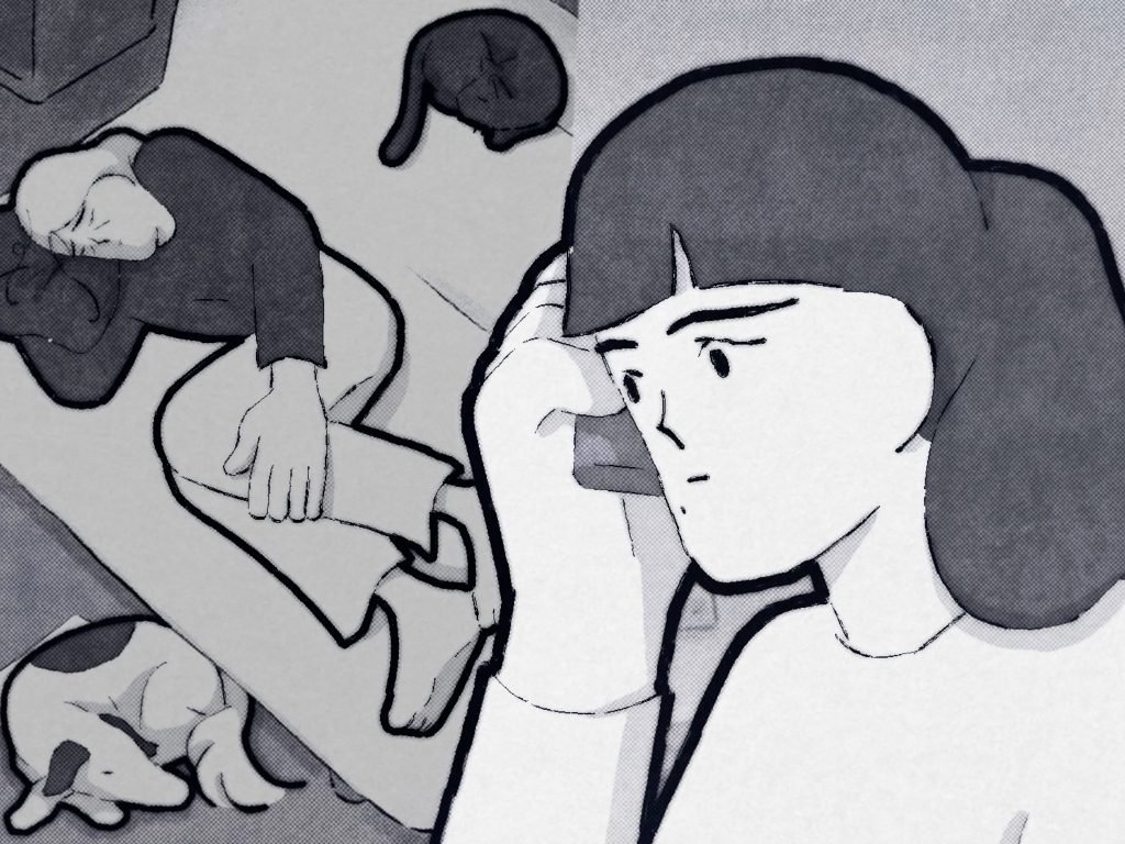 Still from Géraldine Charpentier's 'Messages personnels'