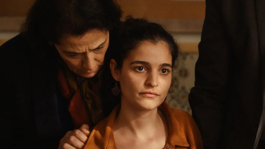 Hiam Abbass and Eya Bouteraa in 'In a Whisper'